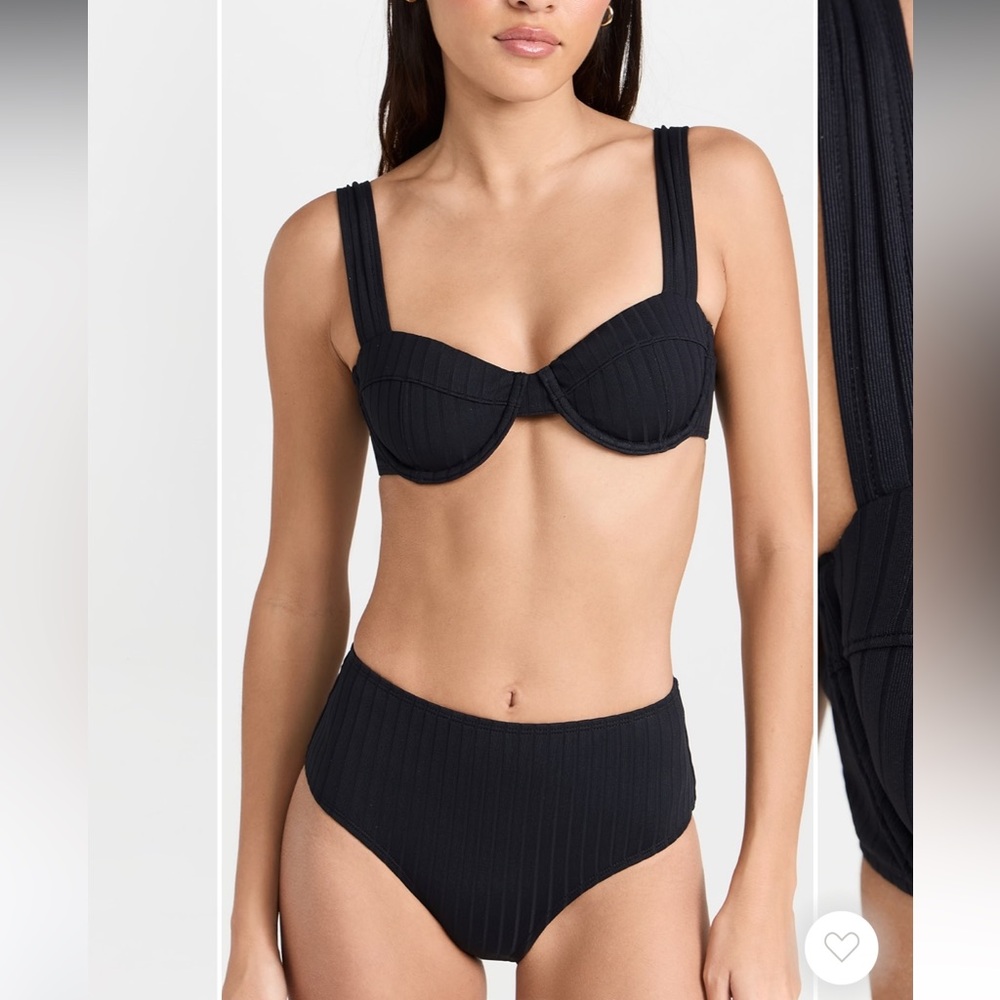 like new M Solid & Striped Lilo Bikini Top & Bottom set